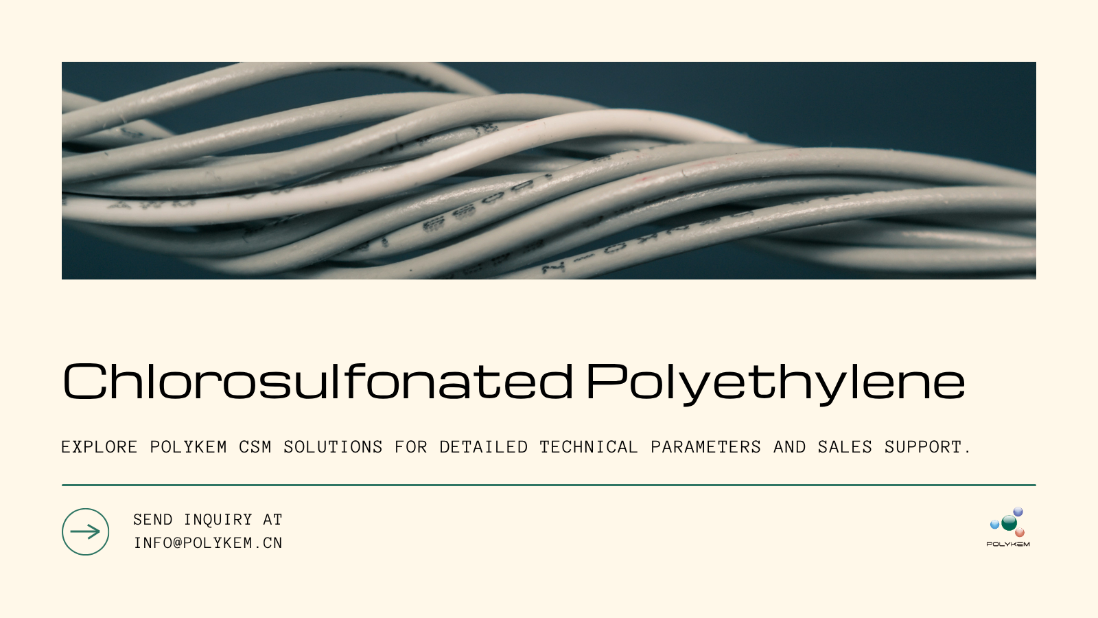 Polietilena chlorosulfonated (CSM): Penyelesaian industri untuk elastomer berprestasi tinggi
