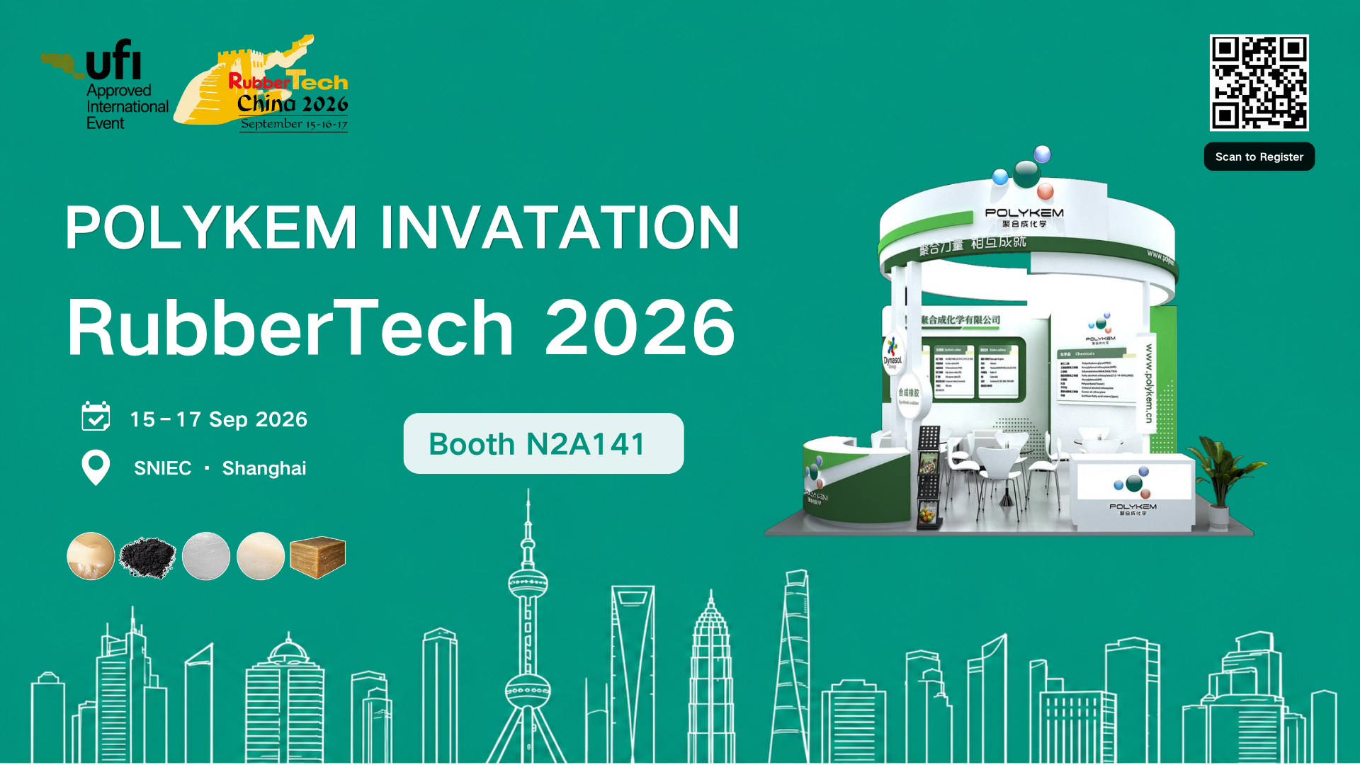 Temui Polykem di RubberTech China 2026 di Shanghai Temui Polykem di RubberTech China 2026 di Shanghai