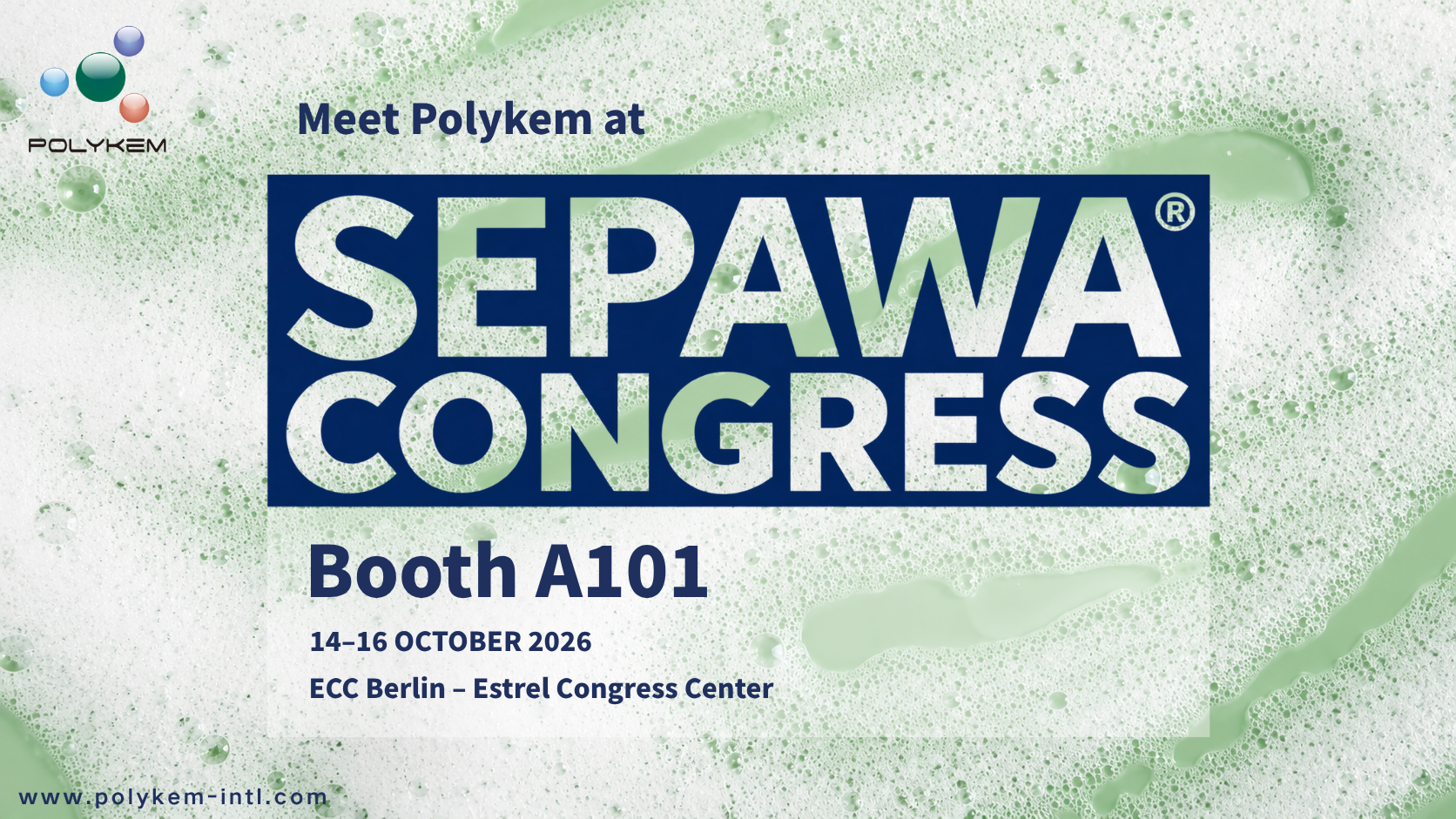 Polykem akan Pamer di Kongres SEPAWA 2026 – Lawati Booth A101