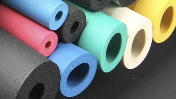 Foaming plastik getah